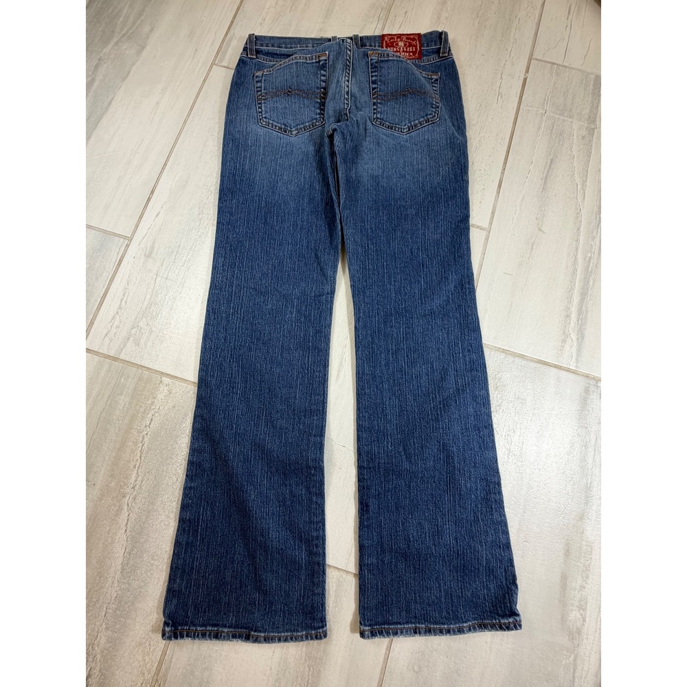 Vintage Y2K Lucky Brand Mid Rise Flare Jeans Medium Wash Blue Size 10/30 - Picture 9 of 9